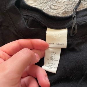 Semi cropped t shirt